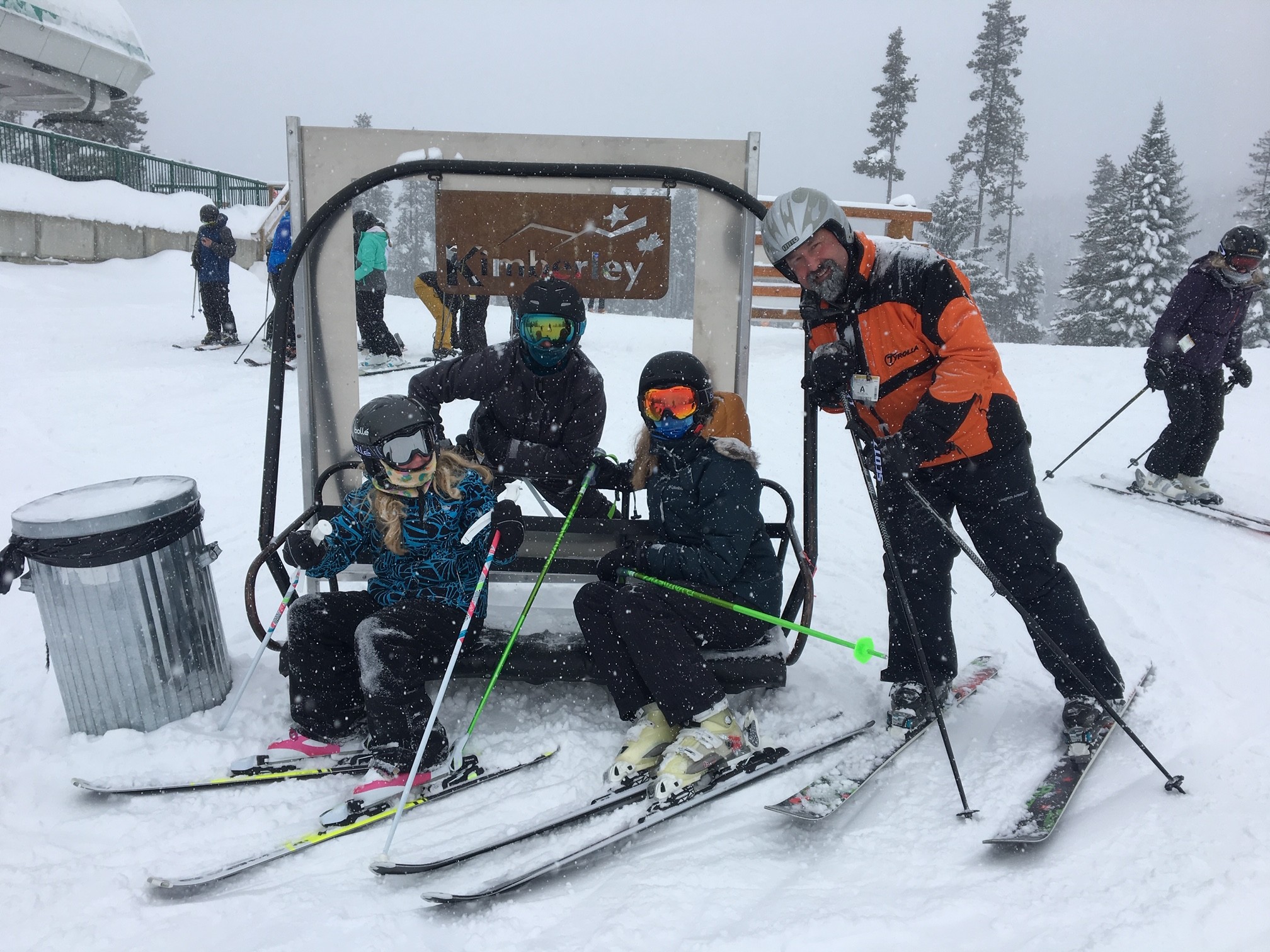 Todd Schmekel skiing in Kimberley, British Columbia